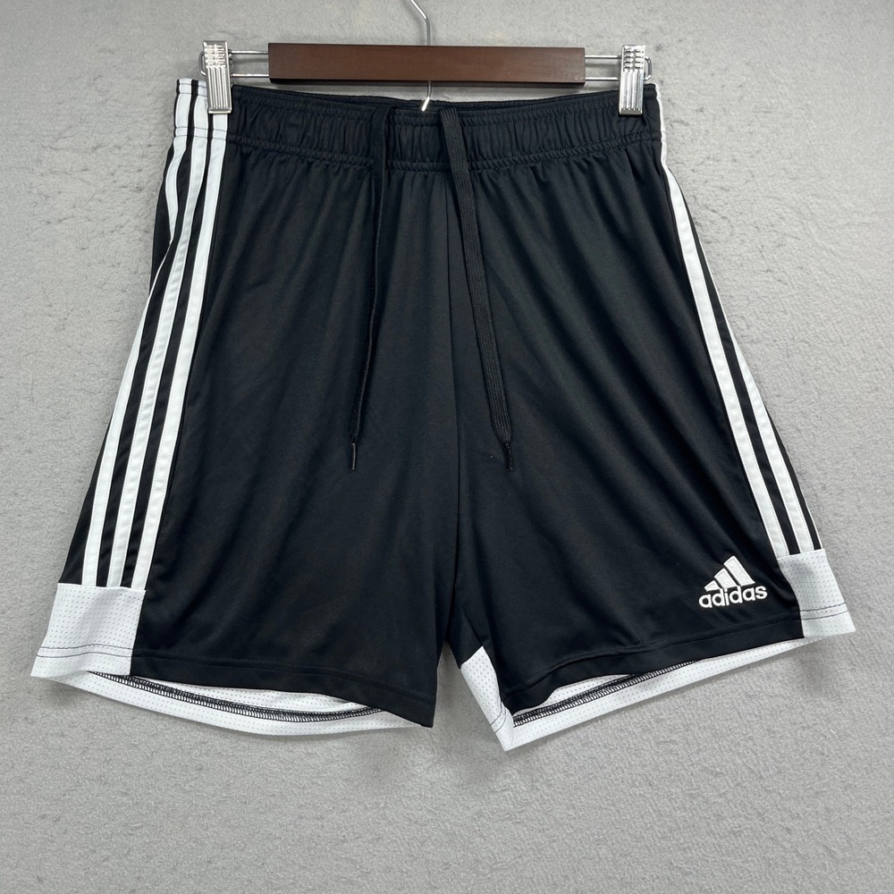 Adidas Shorts Men Medium Black AeroReady Soccer Athletic Gym Training Athleisure